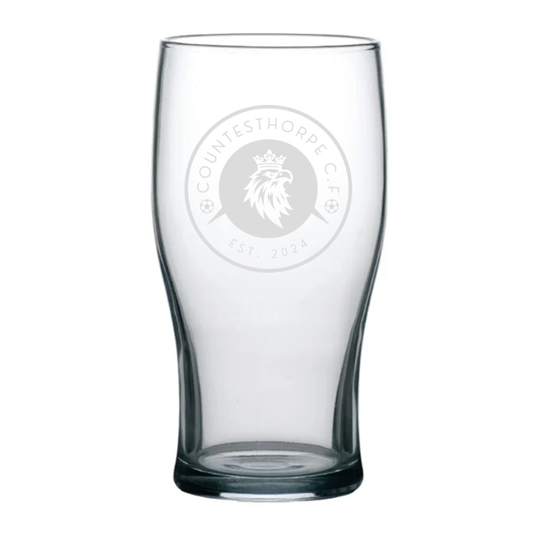 COUNTESTHORPE CF PINT GLASS