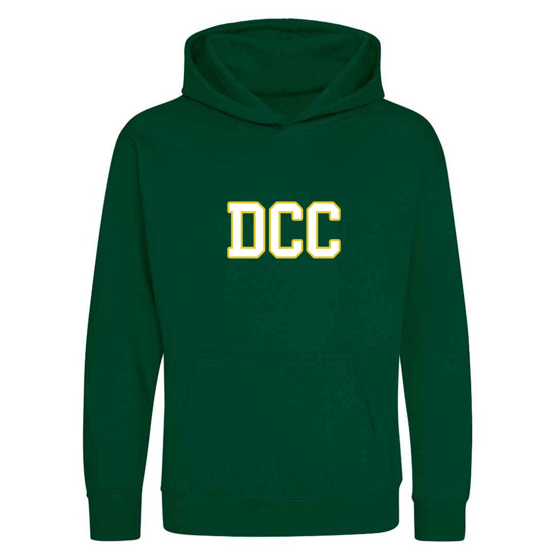 DYFFRYN CC MENS HOODIE-GREEN