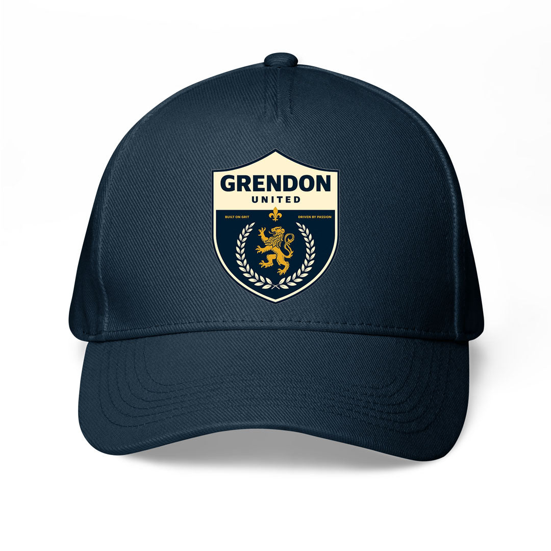 GRENDON UNITED FC CAP-NAVY