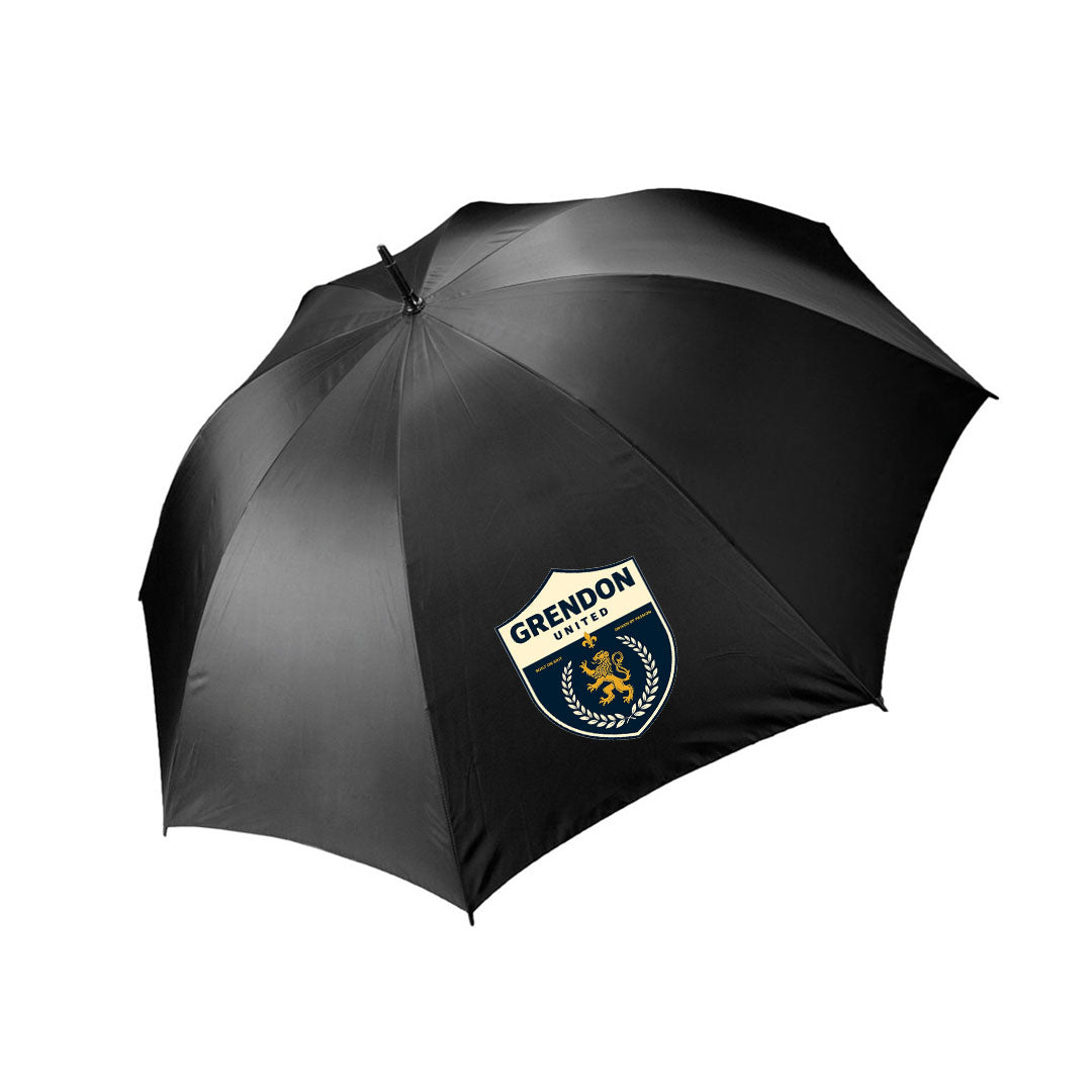 GRENDON UNITED FC UMBRELLA-BLACK
