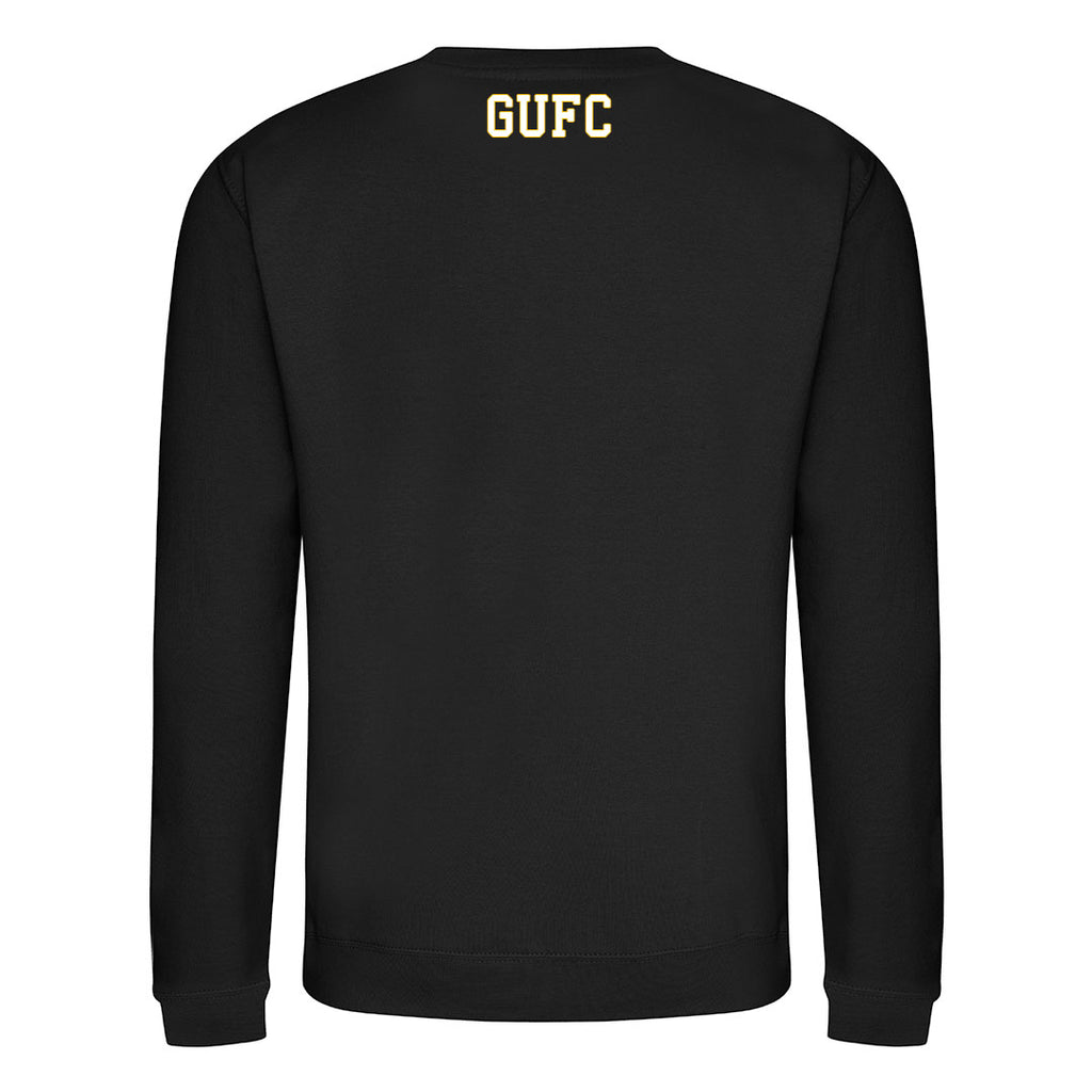 GRENDON UNITED FC MENS SWEATSHIRT-BLACK