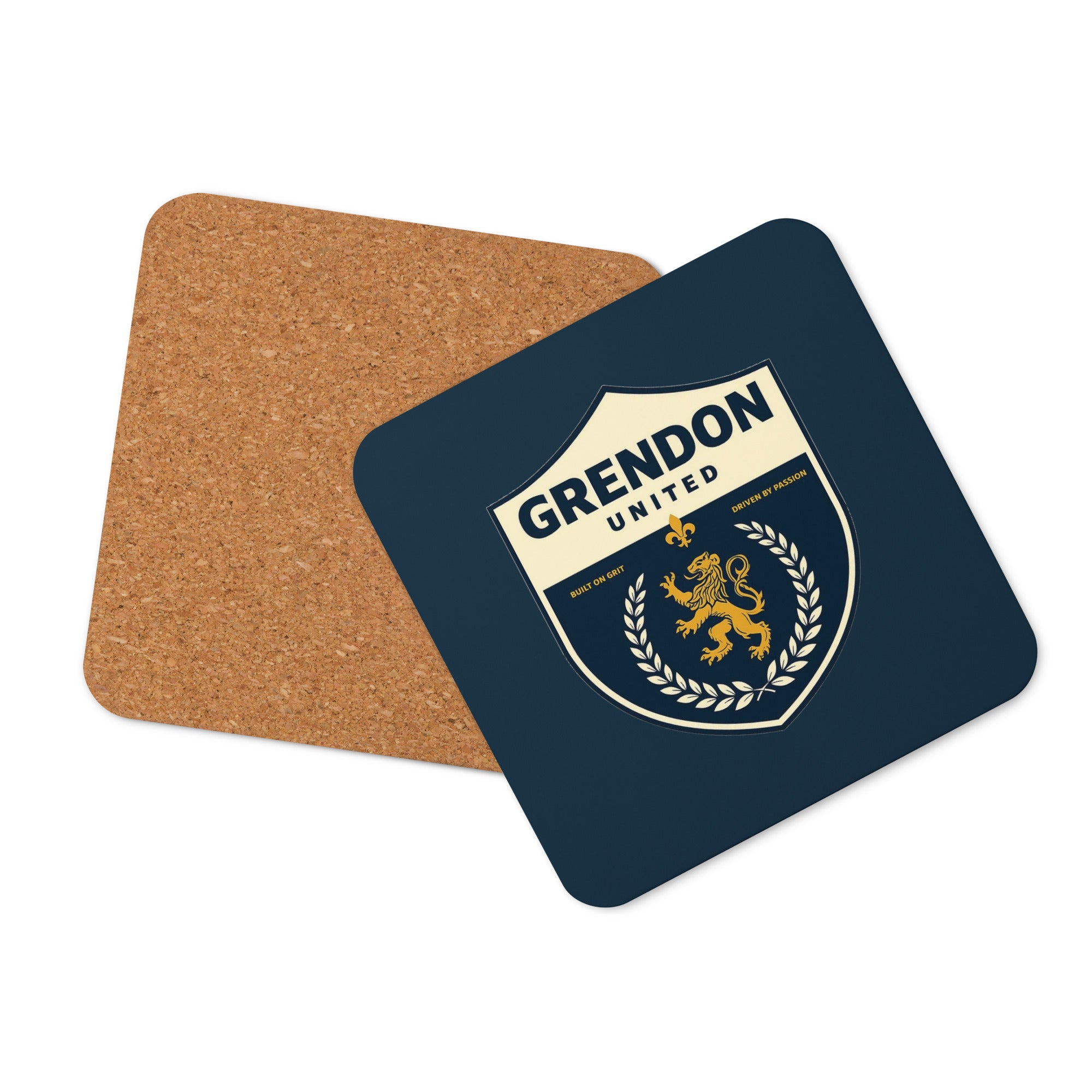 GRENDON UNITED FC DRINKS COASTER