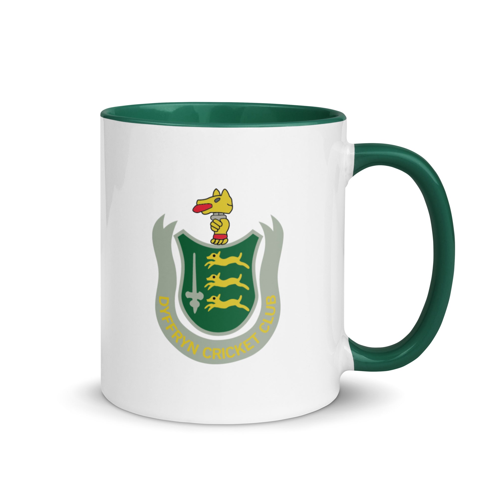 DYFFRYN CC MUG-DARK GREEN