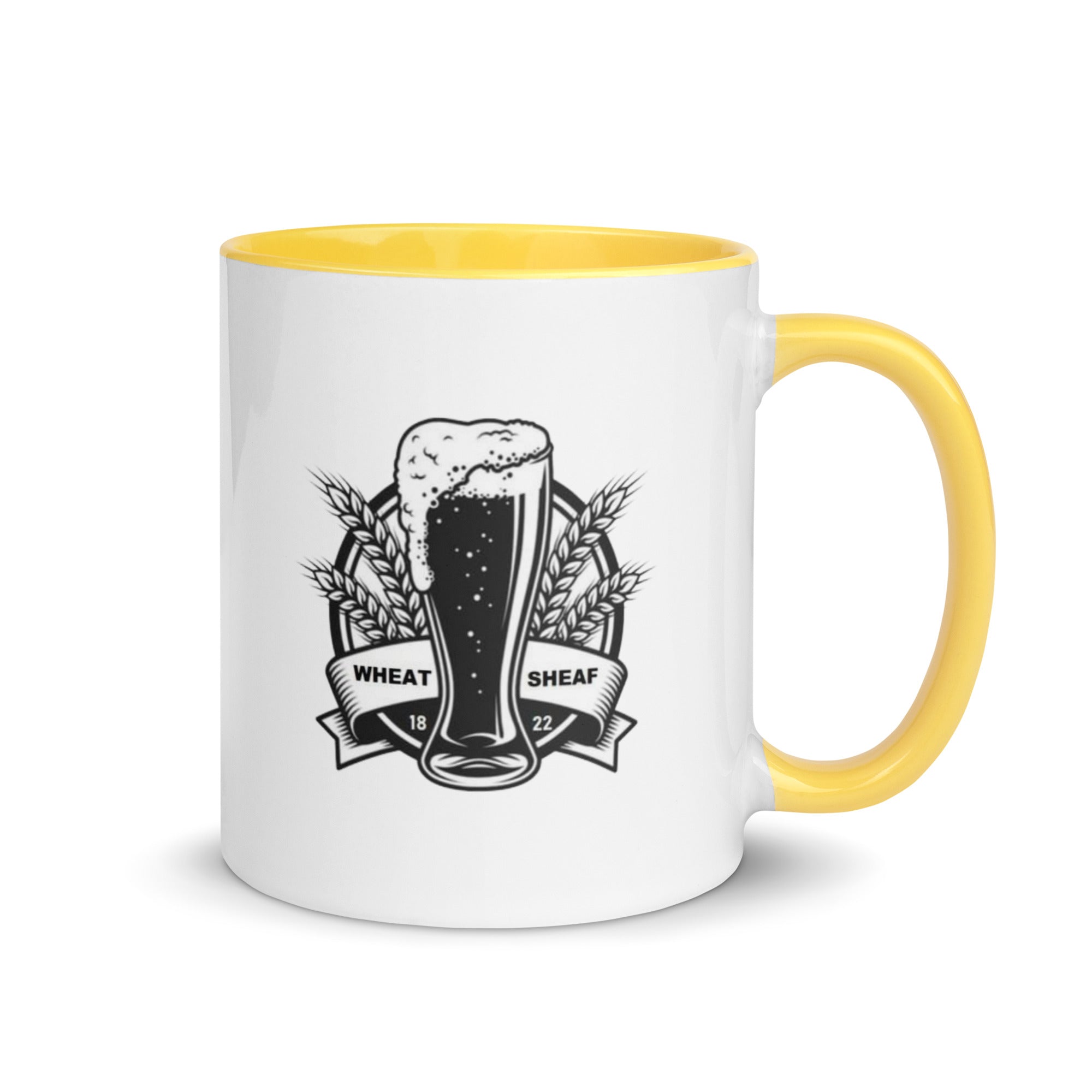 WHEATSHEAF FC MUG-YELLOW